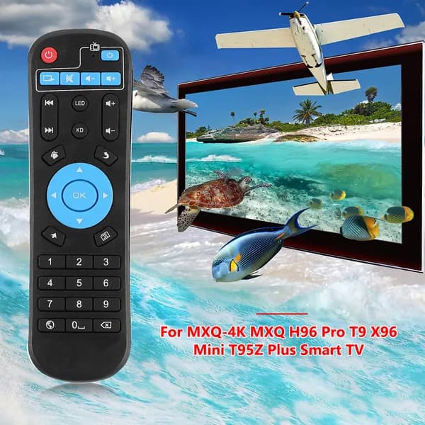 Замена пульта ДУ для смарт-ТВ приставок MXQ-4K, H96 Pro, X96 Mini, T95Z Plus