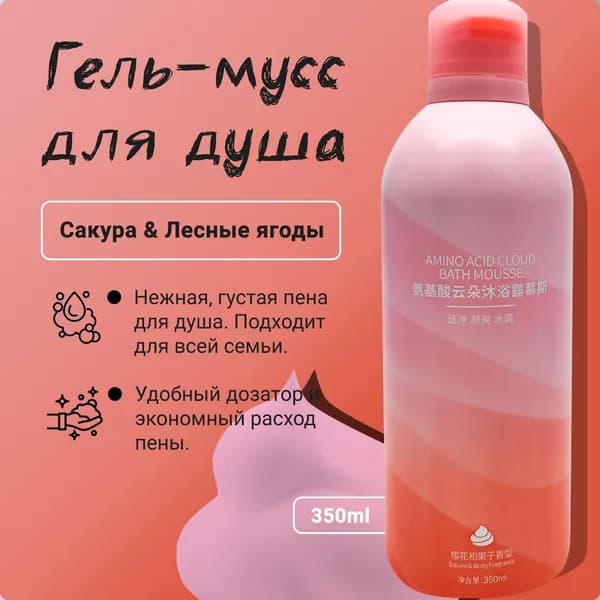 OKANEN Средство для душа, гель, 350 мл