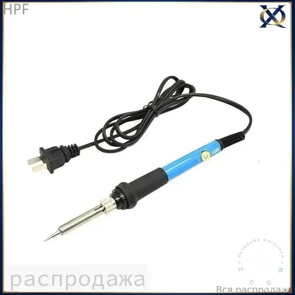 HIBIBUD Пирографическая ручка с регулировкой температуры 200 450 C, паяльник для выжигания по дереву 60Вт.