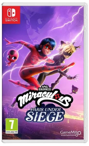 Игра Nintendo Miraculous: Paris Under Siege (Картридж) (Nintendo Switch, Английская версия)