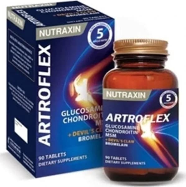 Nutraxin Artroflex с коллагеном для связок и суставов, 90 таблеток