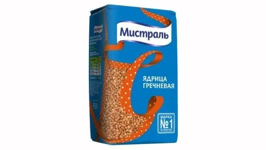 Крупа гречневая Мистраль Ядрица 900 г