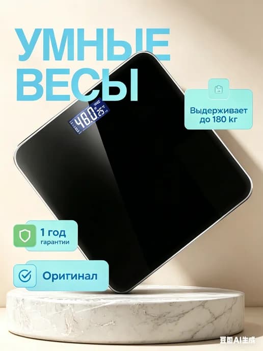 Весы напольные с приложением для всей семьи