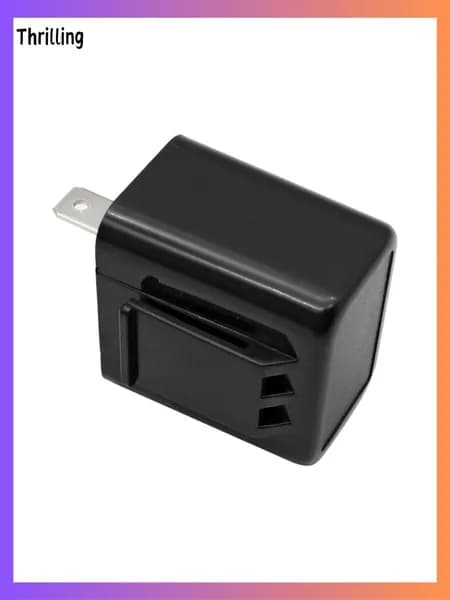 Реле мигалки для мотоцикла, 2-контактное, 12V, с регулируемой частотой для светодиодных указателей поворота