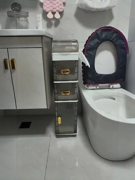 Тумба для ванной,, 18х38х141.5 см