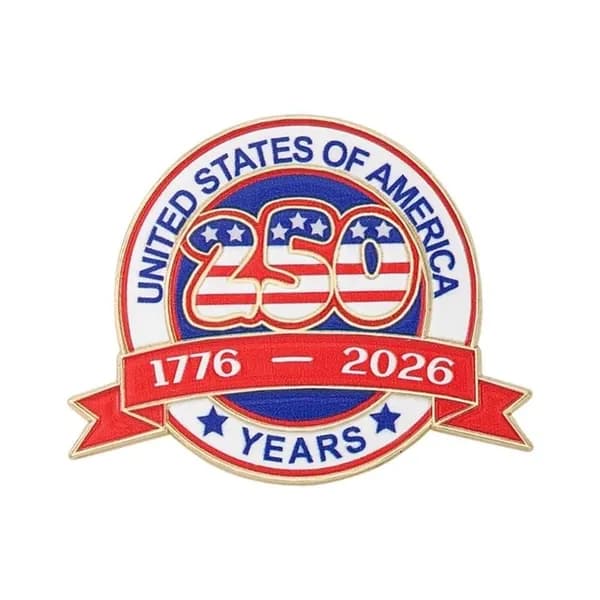 Значок 250 лет Дня независимости США , - 3