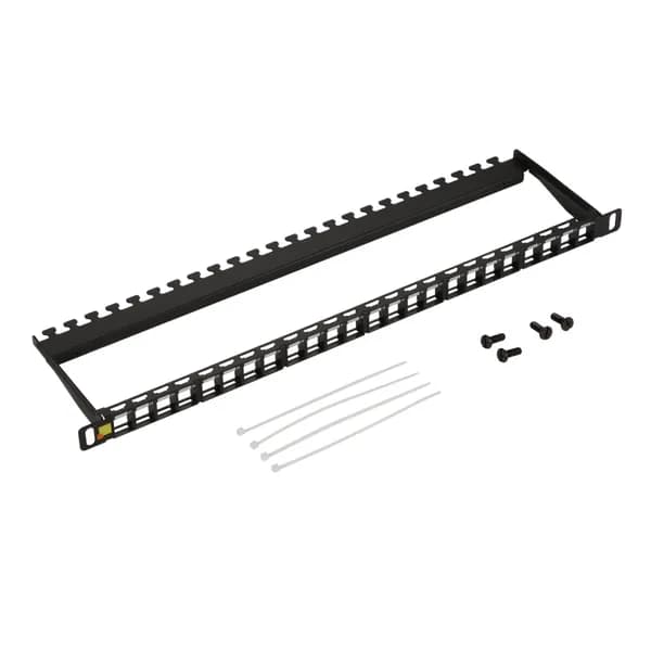 Патч-панель Lanmaster LAN-PPC24OK-UTP 19" 0,5U 24x UTP