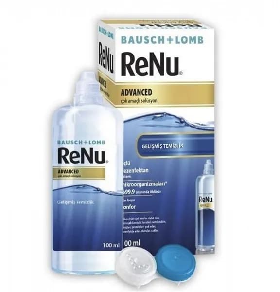 Многоцелевой раствор для линз Renu Advanced, 100 мл