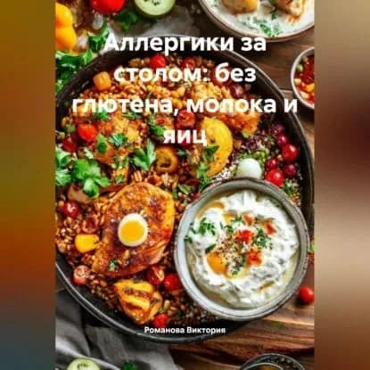 Аллергики за столом: без глютена, молока и яиц | Романова Виктория Алексеевна | Электронная аудиокнига
