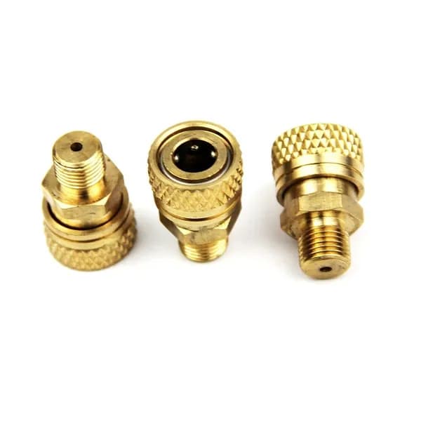 3 штука PCP штуцер наполнения 8mm медь Быстрое отключение 1/8 NPT