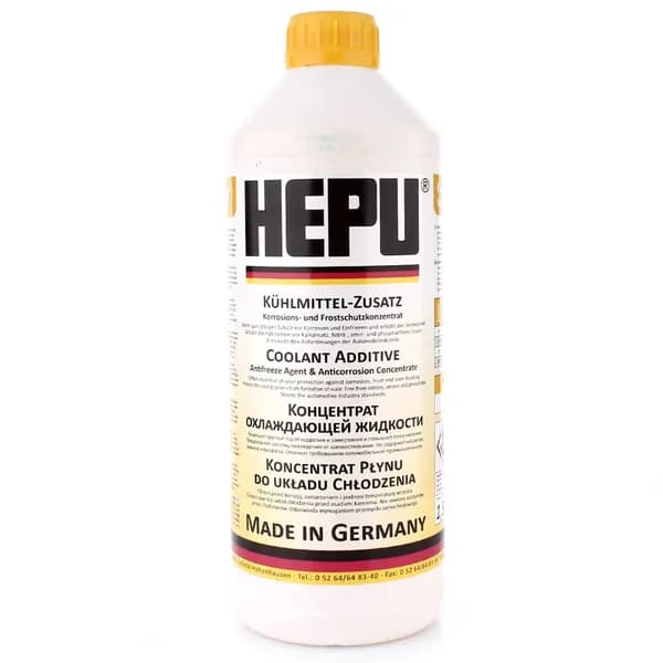Hepu Антифриз до -38°С, 1.5 л