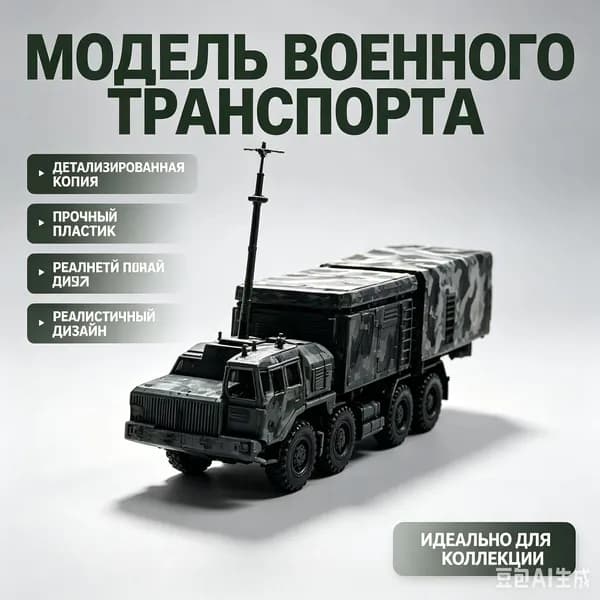Ракетная машина S300 и радиолокационная машина 1/72