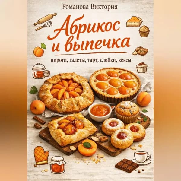 Абрикос и выпечка: пироги, галеты, тарт, слойки, кексы | Романова Виктория | Электронная аудиокнига
