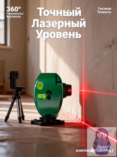 Лазерный уровень, нивелир Красныйлуч
