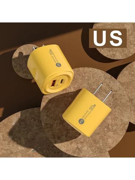 PD 20 Вт USB & Type C с двумя портами быстрое зарядное устройство быстрое 3,0 зарядное устройство адаптер для IPhone 14 13 12 Xiaomi Samsung ЕС & США настенная зарядка