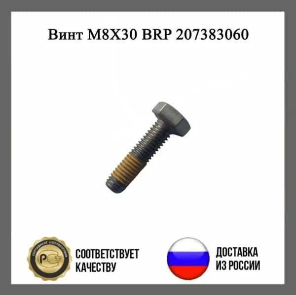 Винт M8X30 BRP 207383060