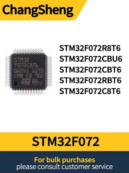 1 штука/партия STM32F072C8T6 LQFP48
