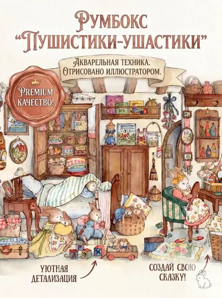 Румбокс-Антистресс "Пушистики-ушастики"