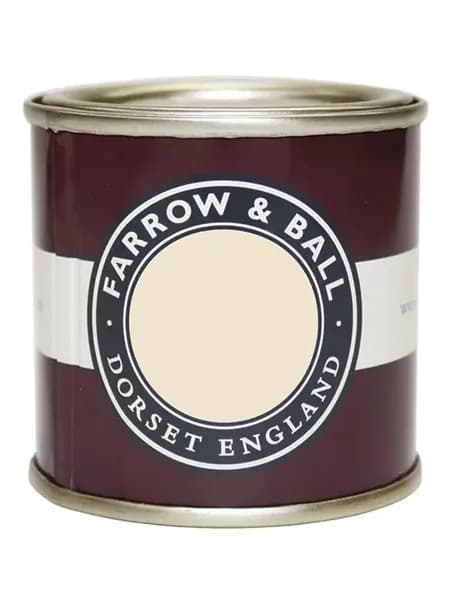 Краска для мебели и декора ультраматовая, меловая краска Farrow & Ball Estate Emulsion цвет 2002 White Tie, 100 мл