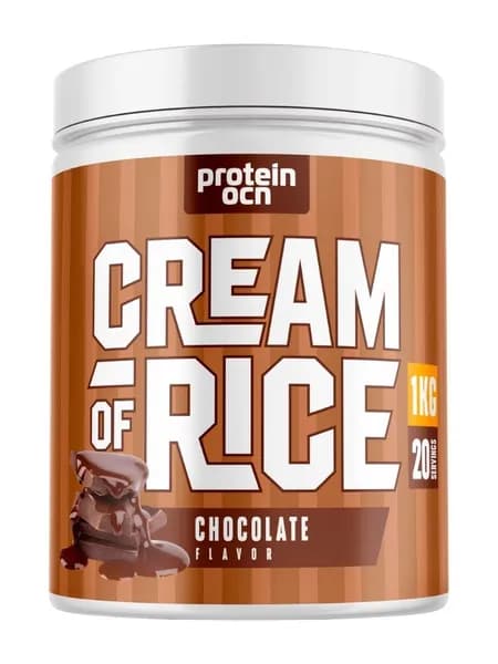 Protein Ocean Cream Of Rice, рисовая мука со вкусом шоколада, 1 кг, 20 порций