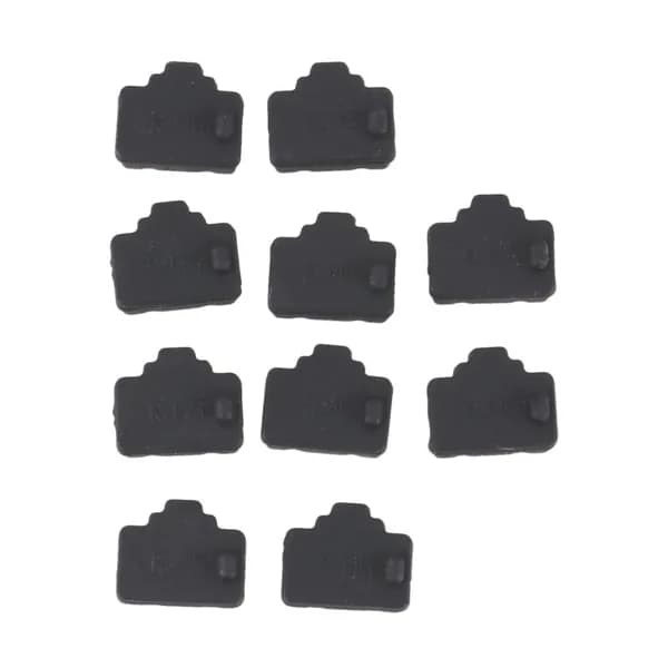 Порт концентратора Ethernet RJ45 пылезащитная крышка защитная заглушка 10 шт. черная
