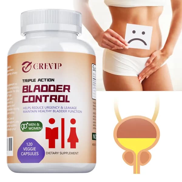 GREVIP Triple Action Bladder Control помогает уменьшить частые позывы к мочеиспусканию и недержание мочи, поддерживает здоровую функцию мочевого пузыря и способствует здоровью предстательной железы.
