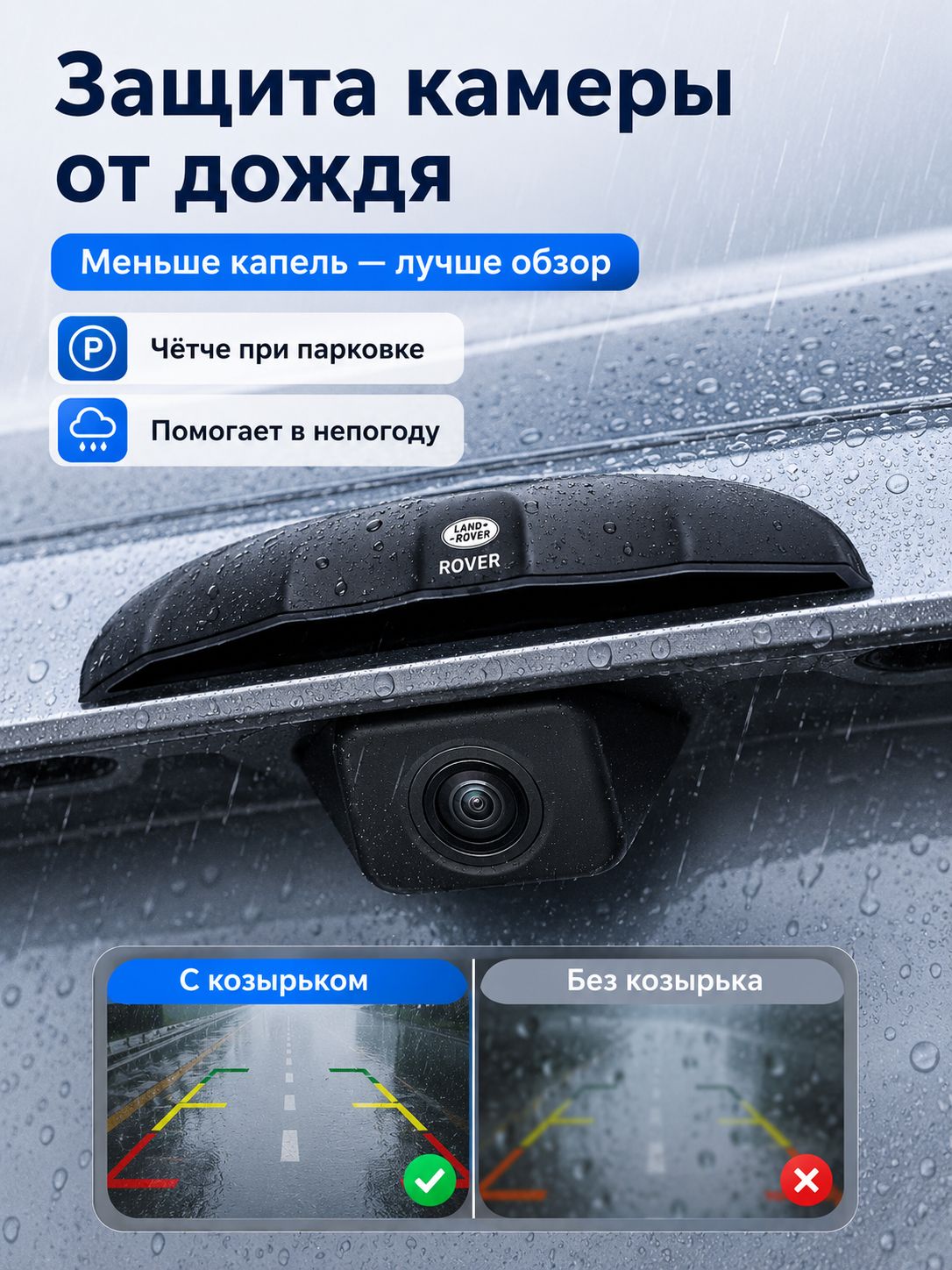 Защита внешних частей автомобиля, 1 шт.