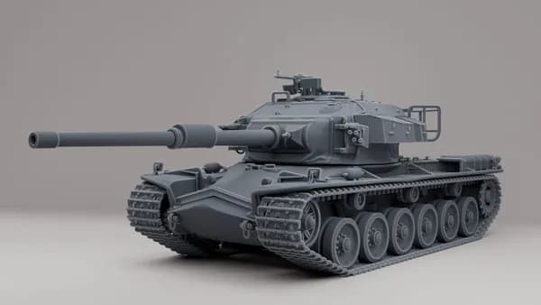 Сборная модель Strv K, 1:144