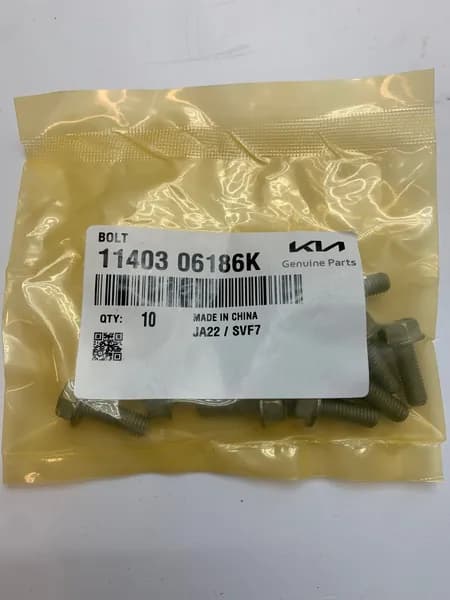 Болт 1140306186K HYUNDAI-KIA