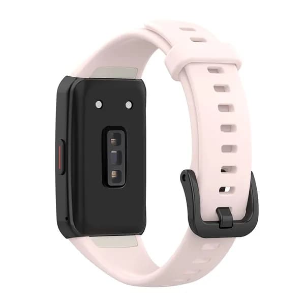 Заменяемый ремешок для Huawei Band 6 и Honor Band 6 из ТПУ, светло-розовый