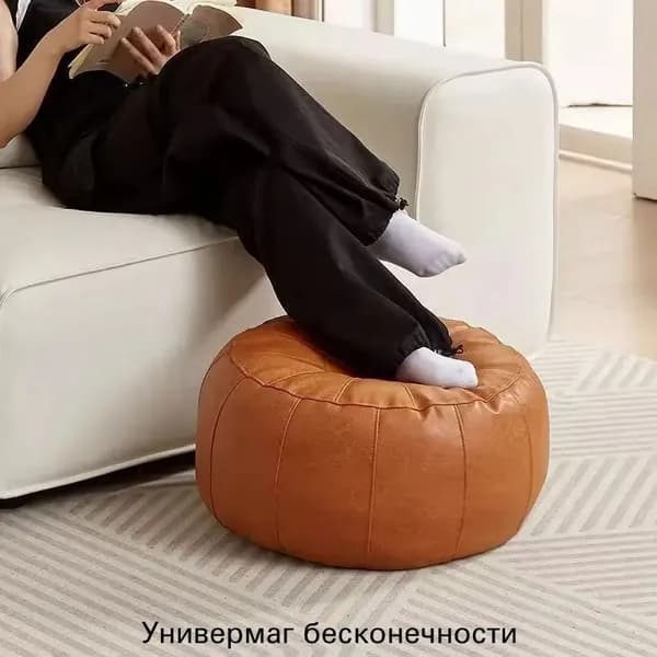 Пуф, Винилискожа, 50х30х30 см