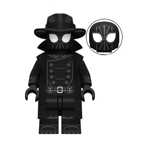 Минифигурка Marvel Человек-паук Нуар совместимая с Lego конструктор для мальчиков