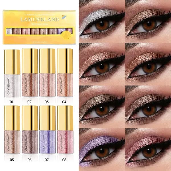 QUST Тени для век LAMUSELAND For Mini For Shimmer: Непринужденный гламур для любого случая!
