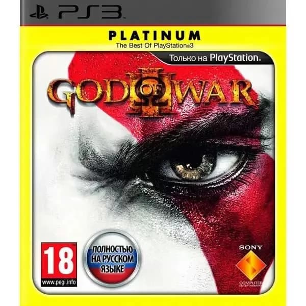 Игра God of War III. Platinum (PlayStation 3, Русская версия)