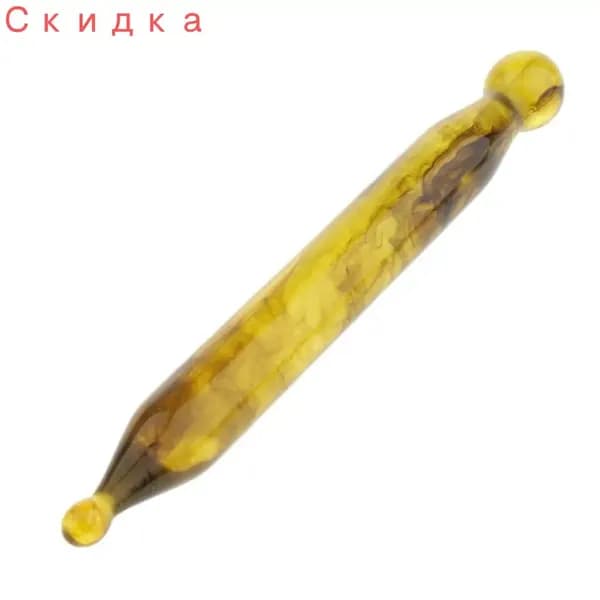 Массажер для тела из натуральной смолы, инструмент для акупунктуры, точечного массажа, Гуаша, для всего тела и лица, 12,5 см