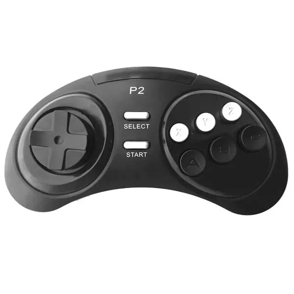 Беспроводной контроллер Sega Retro Genesis Wireless Gamepad P2 (черный)