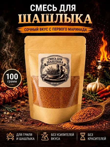 Приправа для шашлыка, 100 грамм