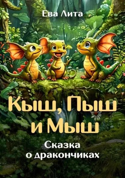 Кыш, Пыш и Мыш. Сказка о дракончиках | Лита Ева | Электронная книга