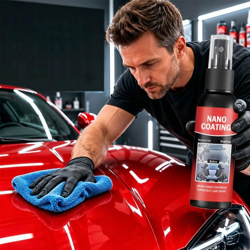 Лак автомобильный, цвет: красный, 100 мл, 1 шт.