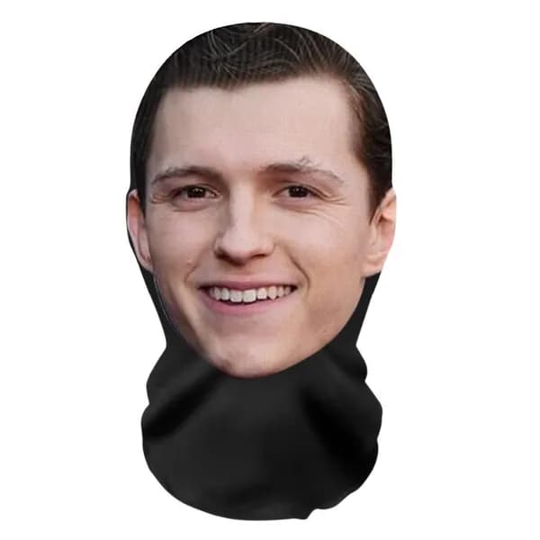 Карнавальная тканевая маска НА ЛИЦО Джейсон Стэтхэм