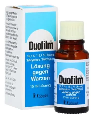 Duofilm Бережное и эффективное средство от бородавок, 15мл, Германия