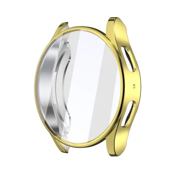 Чехол из ТПУ для Samsung Galaxy Watch 7 40 мм 44 мм, Силиконовый бампер с полной защитой, защитная пленка для экрана, Аксессуары для смарт-часов
