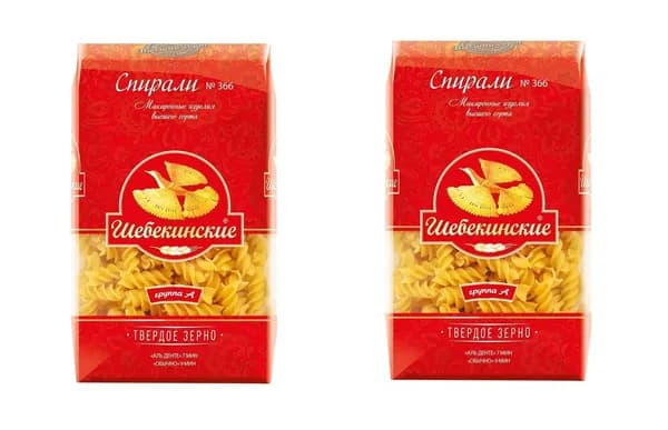 Макароны Спираль "Шебекинские" 450 г 2 шт