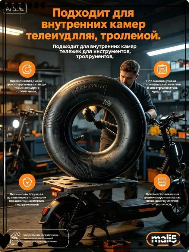 Камера колеса автомобильная 175/80 R16