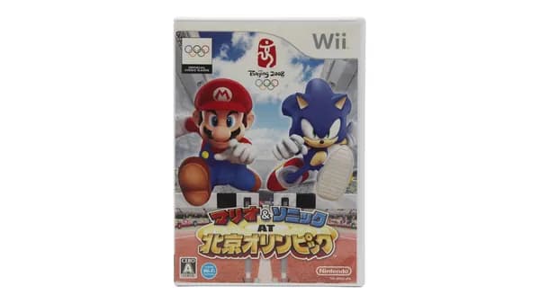 Mario & Sonic at the Olympic Games 2008 (Nintendo Wii, NTSC-J) Винтаж