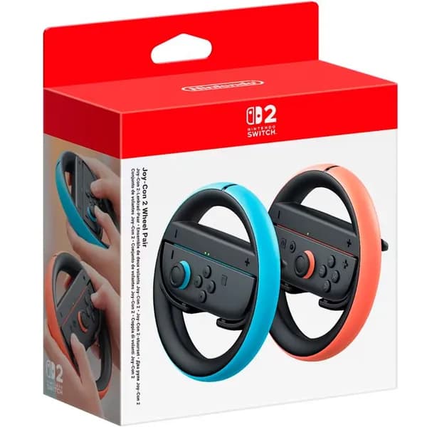 Набор из двух держателей в виде руля Nintendo Joy-Con 2 Wheel (Set of Two)