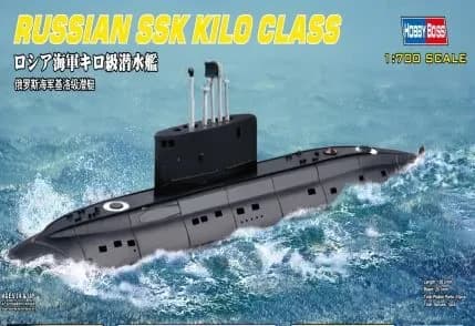 Hobbyboss 87002 1:700 Подводная лодка класса "Кило" ВМФ Россиисборная модель корабля