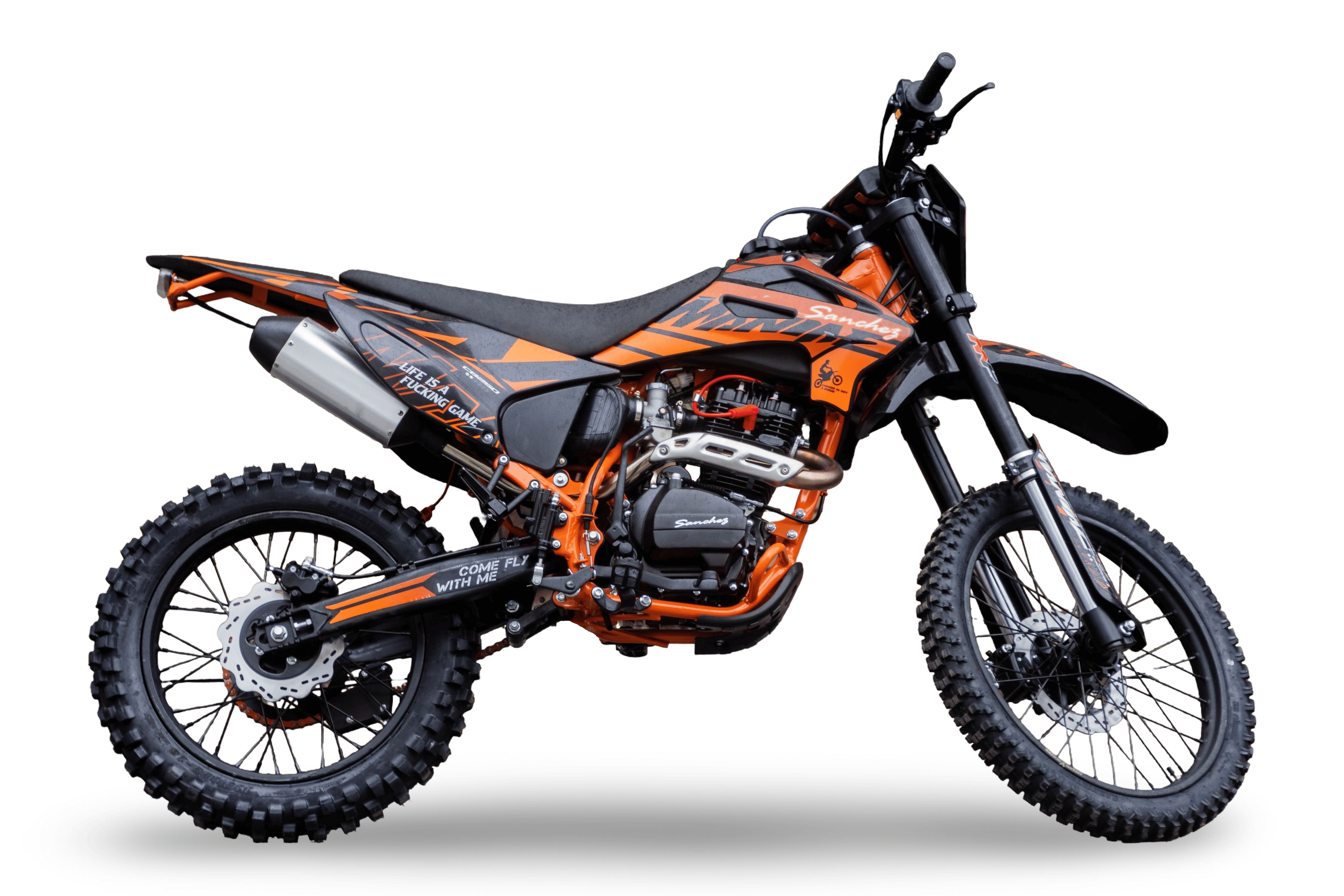 Мотоцикл кроссовый эндуро Sanchez Maniac CB250D