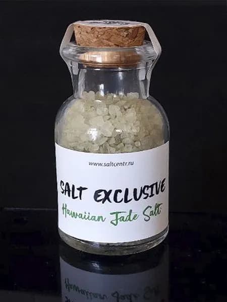 Эксклюзивная пищевая соль Hawaiian Jade Salt (Гавайская нефритовая соль) 50гр