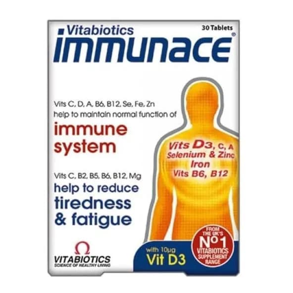 Vitabiotics immunace 30 таблеток